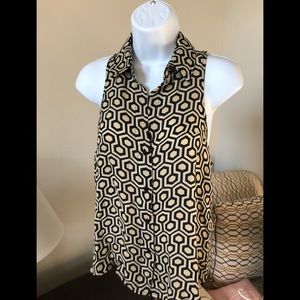 Silk cute and sexy Chelsea Flower top